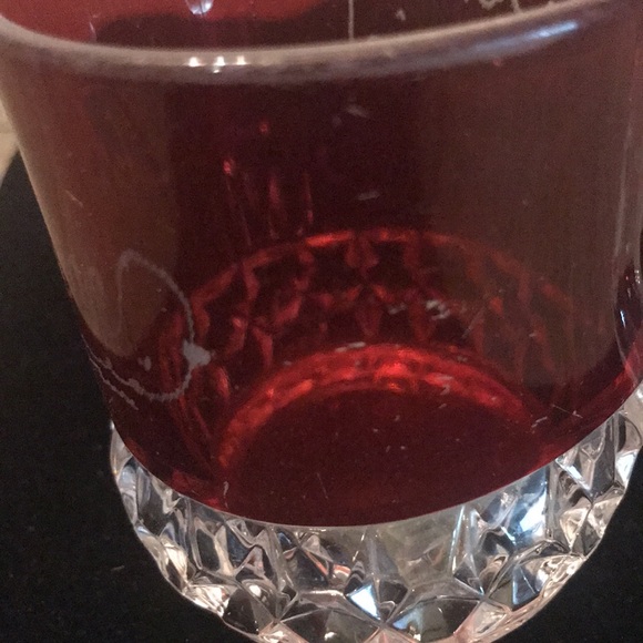 Antique ruby red flash glass Tennessee centennial fair souvenir 1897 etched - Picture 8 of 11